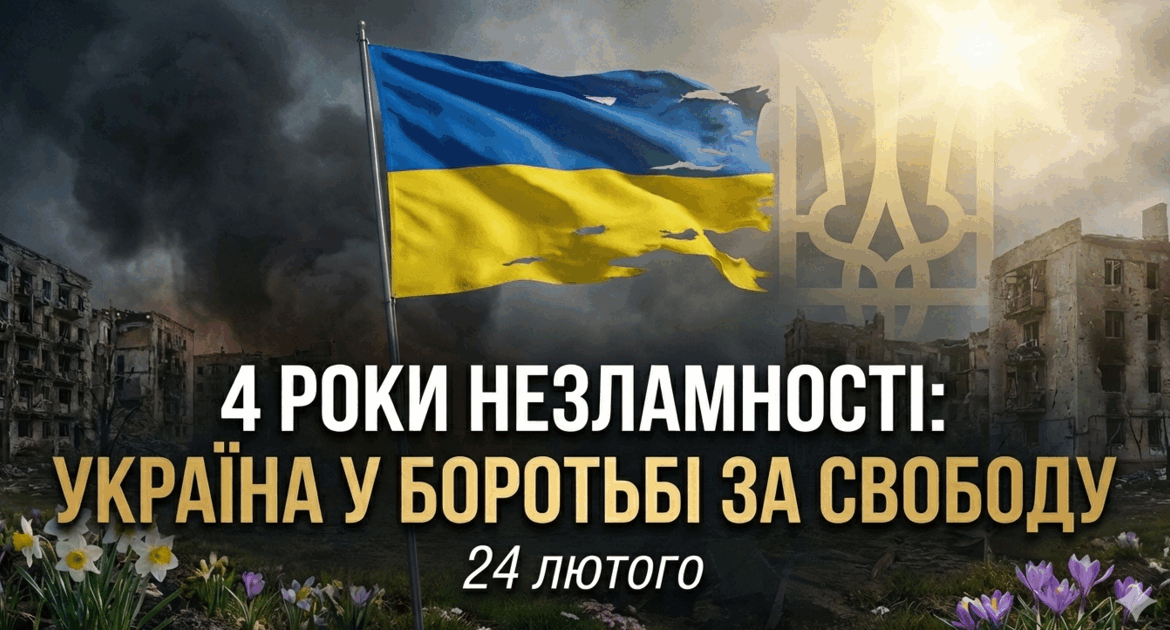 Четверта річниця початку повномасштабної війни